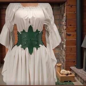 Green Leaf Corset Belt New